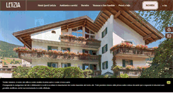 Desktop Screenshot of hotel-garni-letizia.it