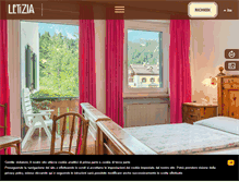 Tablet Screenshot of hotel-garni-letizia.it